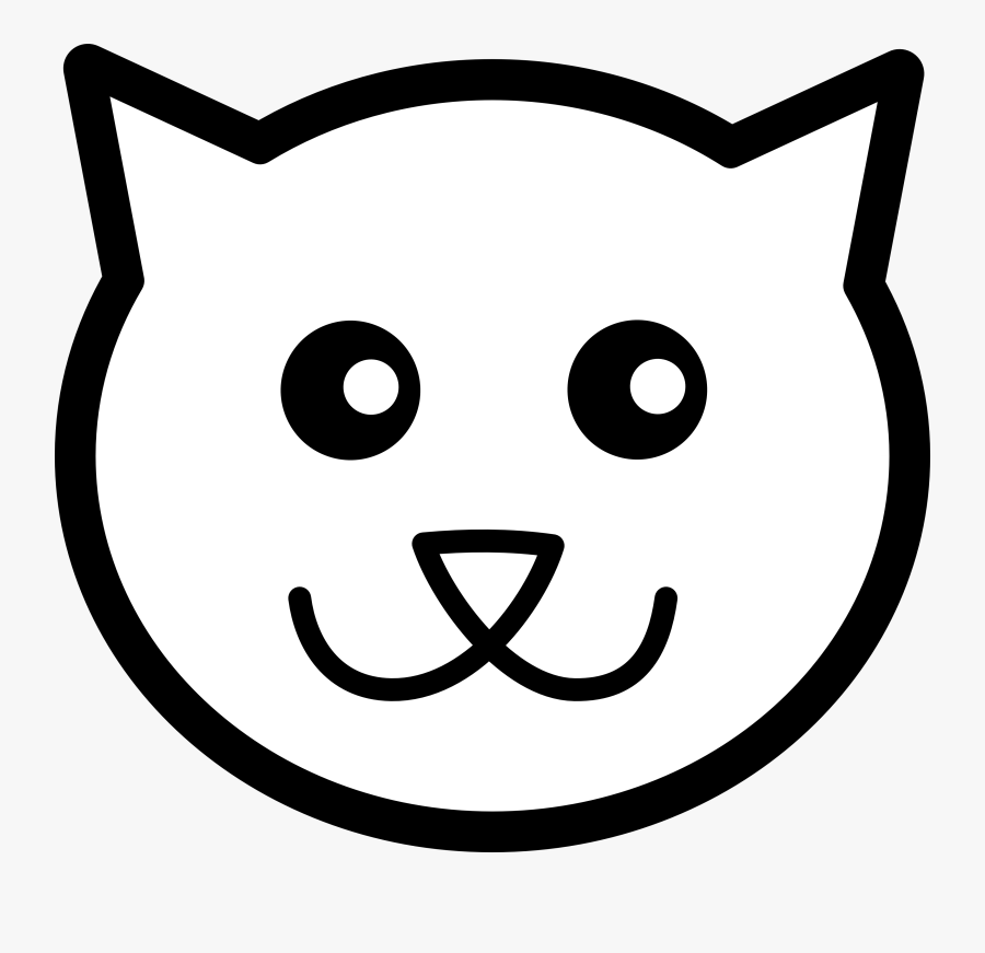 Cartoon Cat Head Drawing Free Transparent Clipart Clipartkey