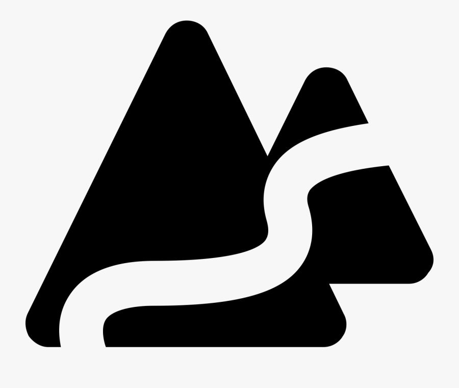 The Go-anywhere Camper Trailer - Mountain In Bowl Vector, Transparent Clipart