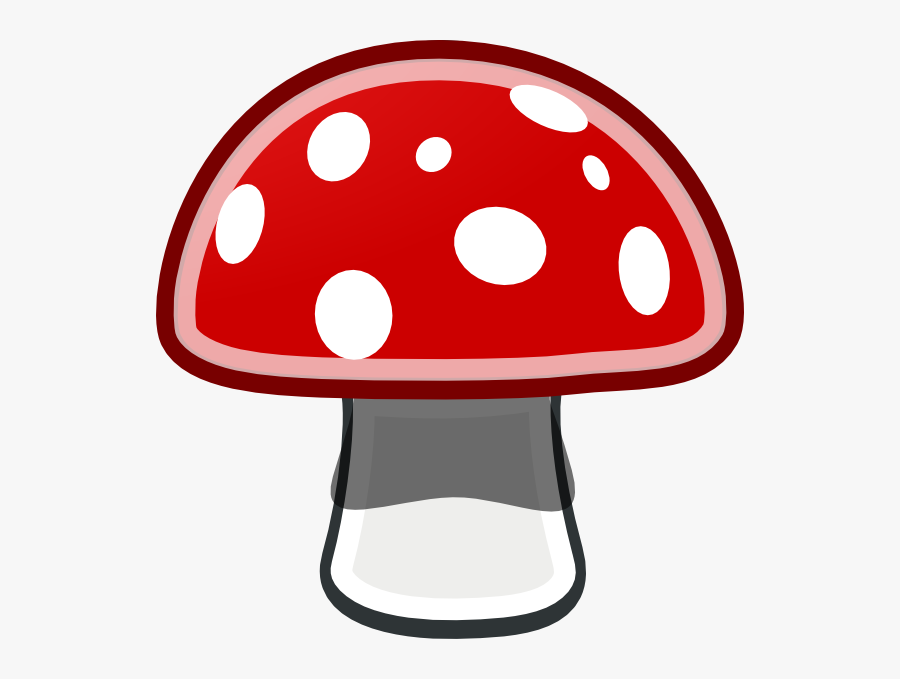 Mushroom Red Spots Svg Clip Arts - Mushroom Clip Art, Transparent Clipart