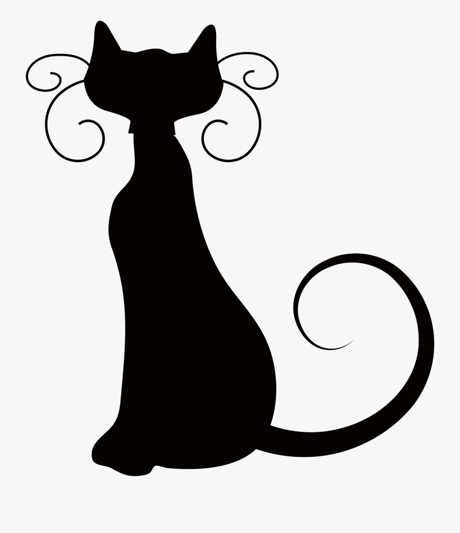 Whiskers Halloween Cat - Halloween Cat Clipart Png, Transparent Clipart