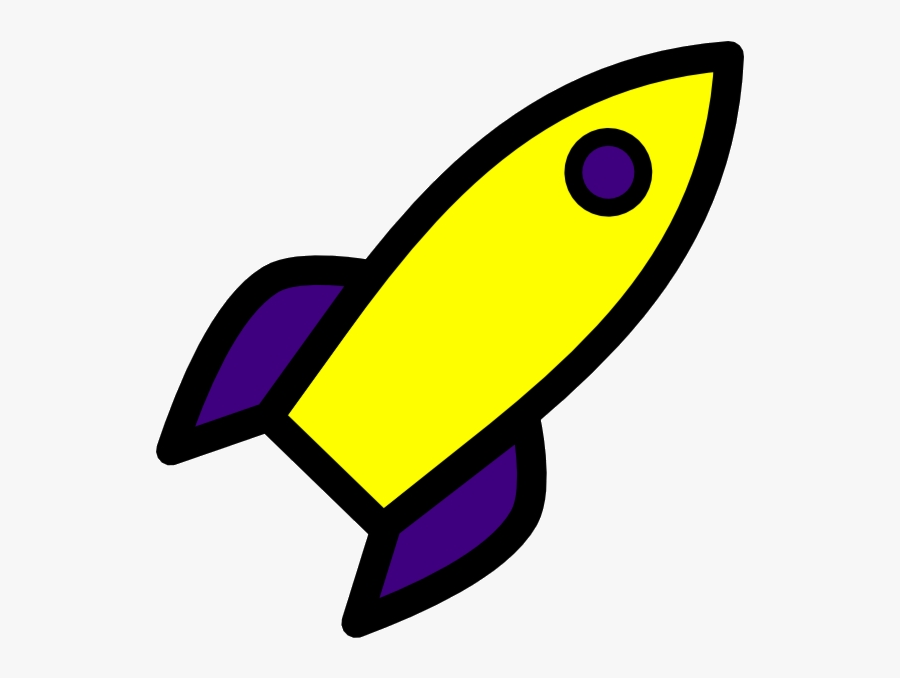 Rocket Shooting Star Clipart - Rocket Ship With No Background, Transparent Clipart