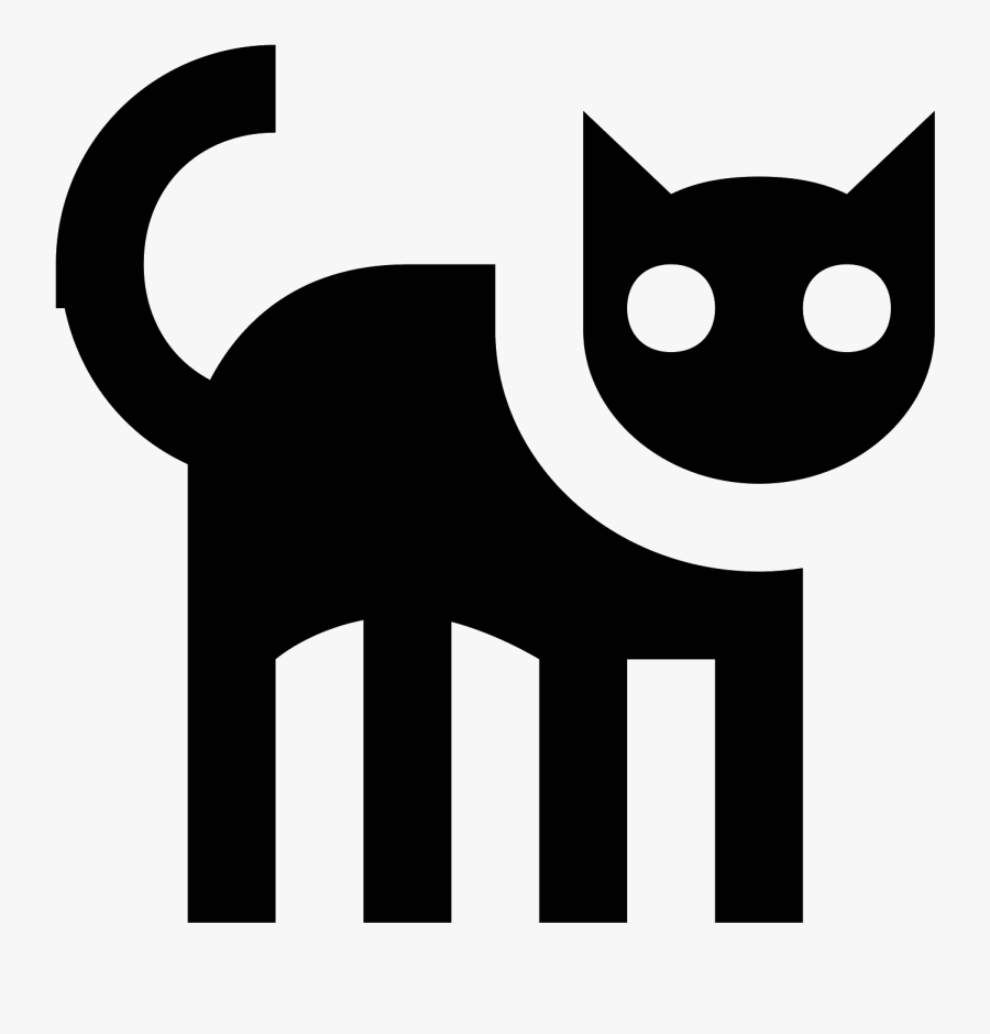 Transparent Cats Clipart Png - Black Cat, Transparent Clipart