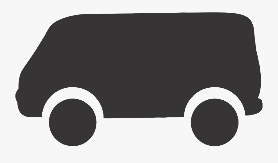 Van Silhouette Png, Transparent Clipart