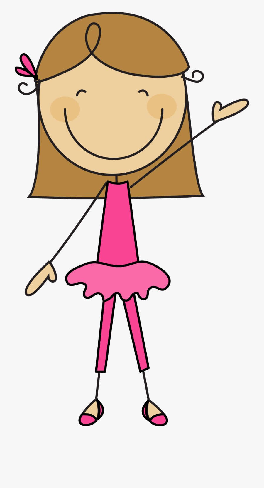 Camper Clipart Stick Figure - Girl Clipart Stick Figure, Transparent Clipart