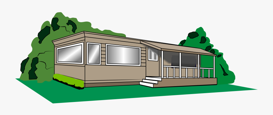 Building,elevation,house - Mobile Home Png, Transparent Clipart