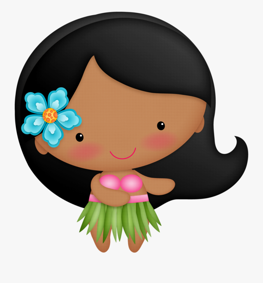 Hawaiian Hula Clip Art Moana Theme Transprent , Png - Hawaiana Animada Png, Transparent Clipart