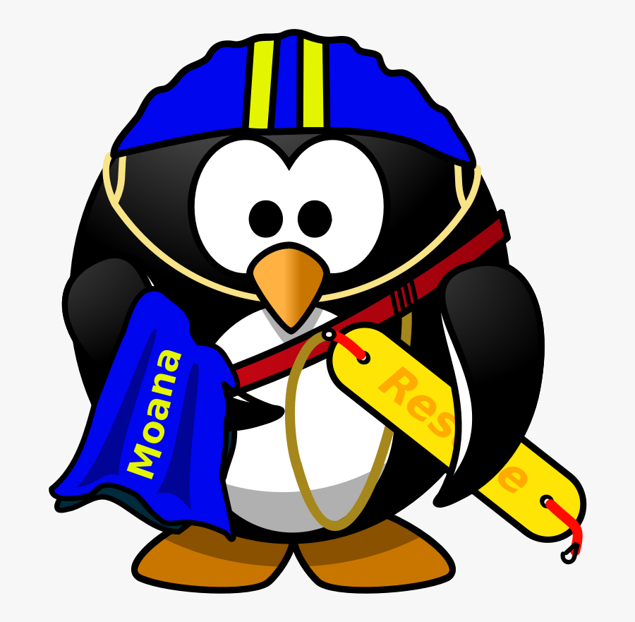 Life Saver Penguin - Happy Birthday Penguin Clip Art, Transparent Clipart
