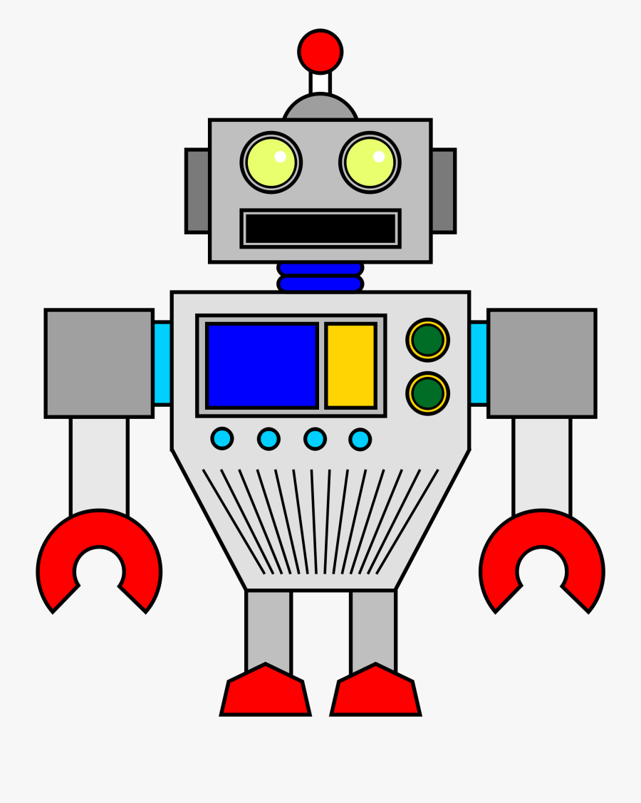 Clipart - Random Robot, Transparent Clipart