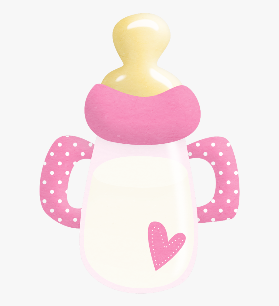 Baby-bottle - Baby Girl Baby Bottle Png, Transparent Clipart