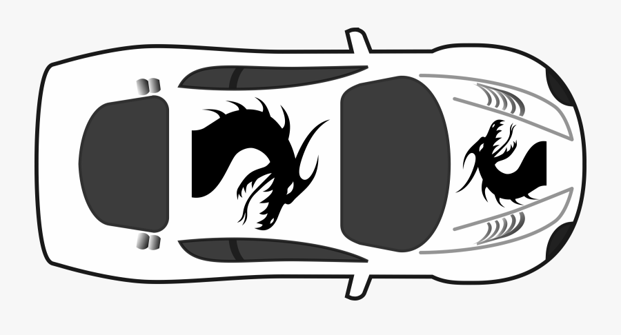 Car Computer Icons Auto Racing Download Clipart Car - Race Car Top Down Clipart, Transparent Clipart
