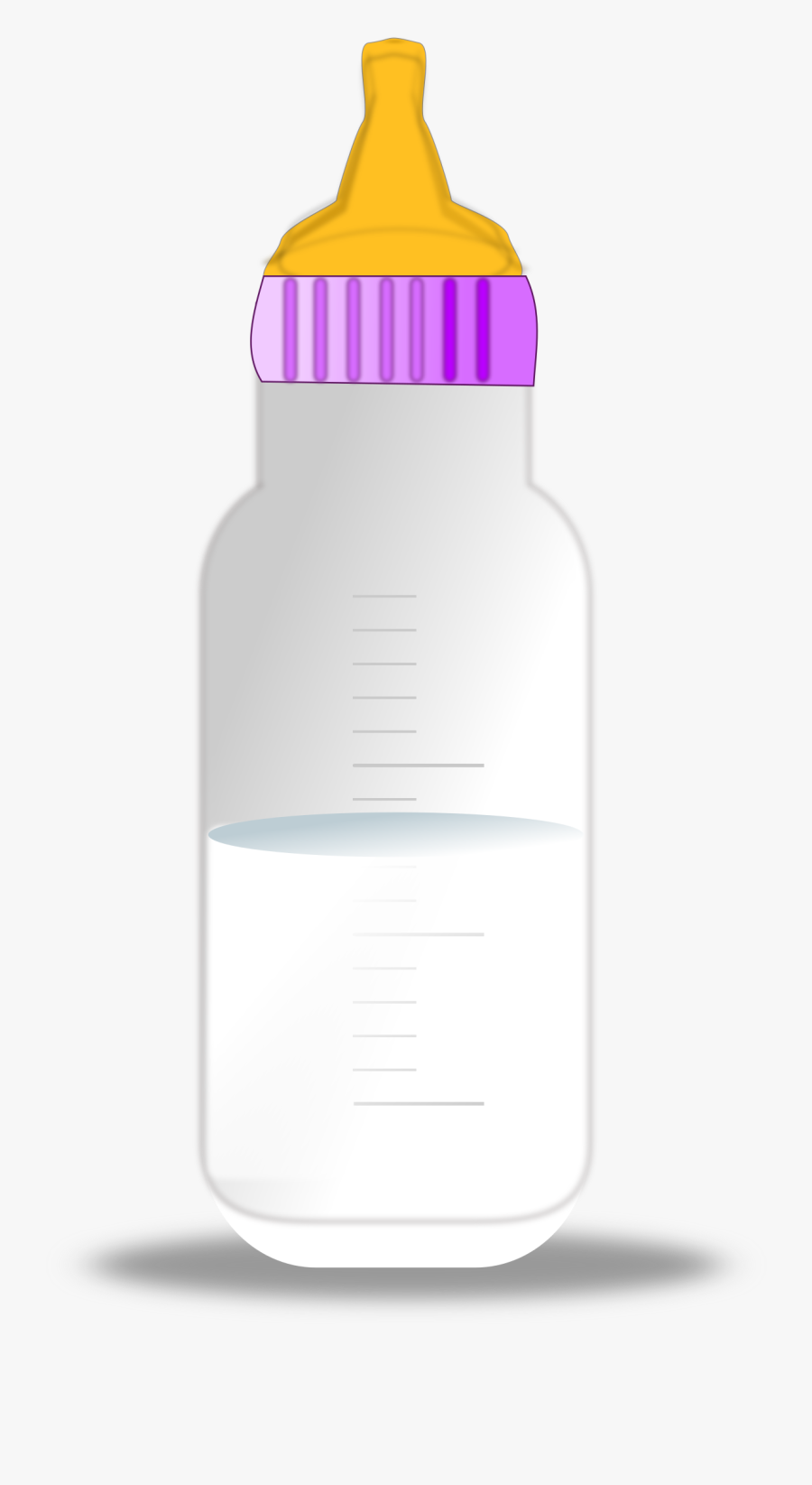 Botella De Leche Para Bebe, Transparent Clipart