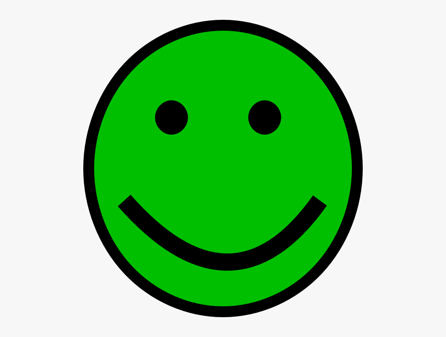 Green Smiley Face Clip Art - Normal Difficulty Geometry Dash, Transparent Clipart