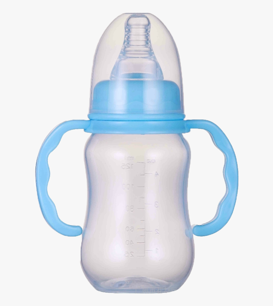 Milk Pacifier Baby Bottle - Baby Milk Bottle Png, Transparent Clipart