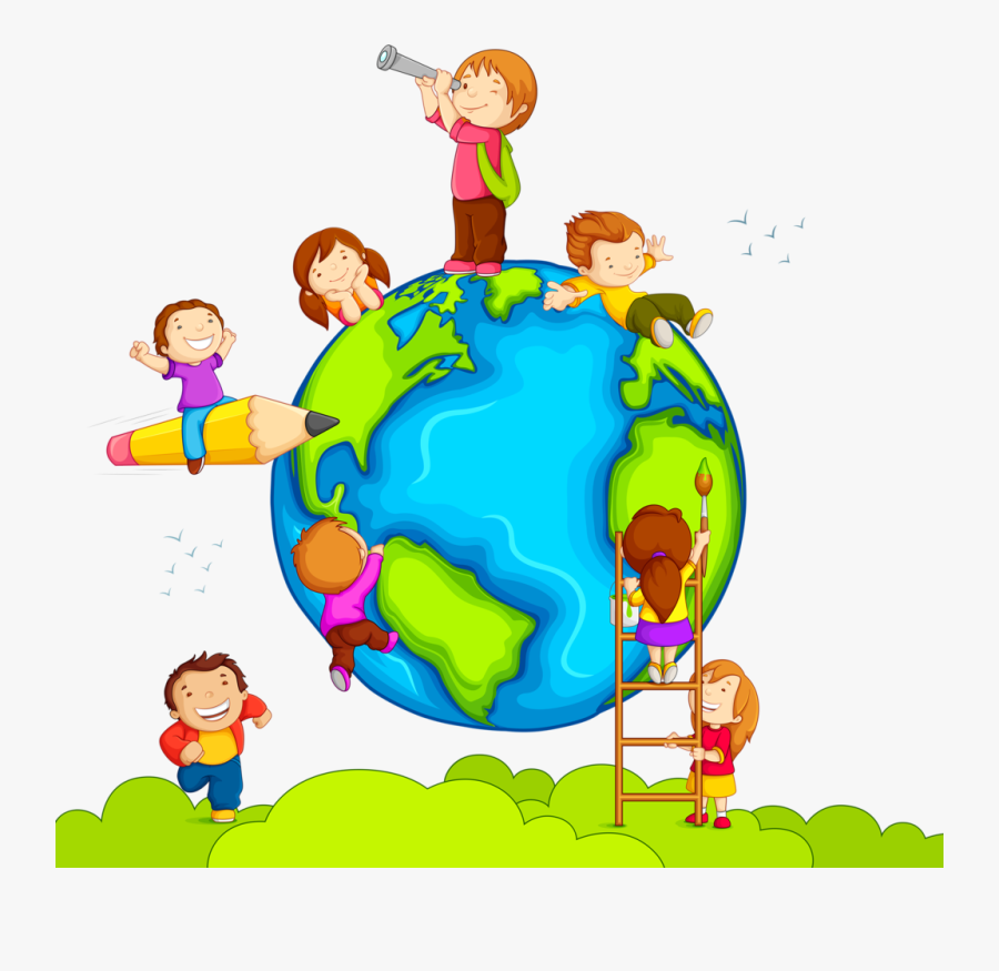 I Clipart Preschool - Children Exploring Clipart, Transparent Clipart