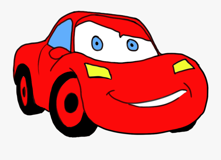 Drawing How To Draw A Cartoon Race Car Step By Step - Cartoon Cute Car Drawing, Transparent Clipart