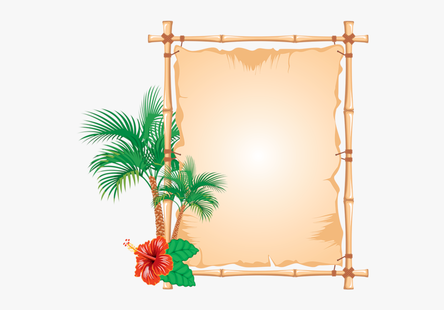 Clip Art Frame Moana - Frames And Borders Design , Free Transparent Clipart - Cli...