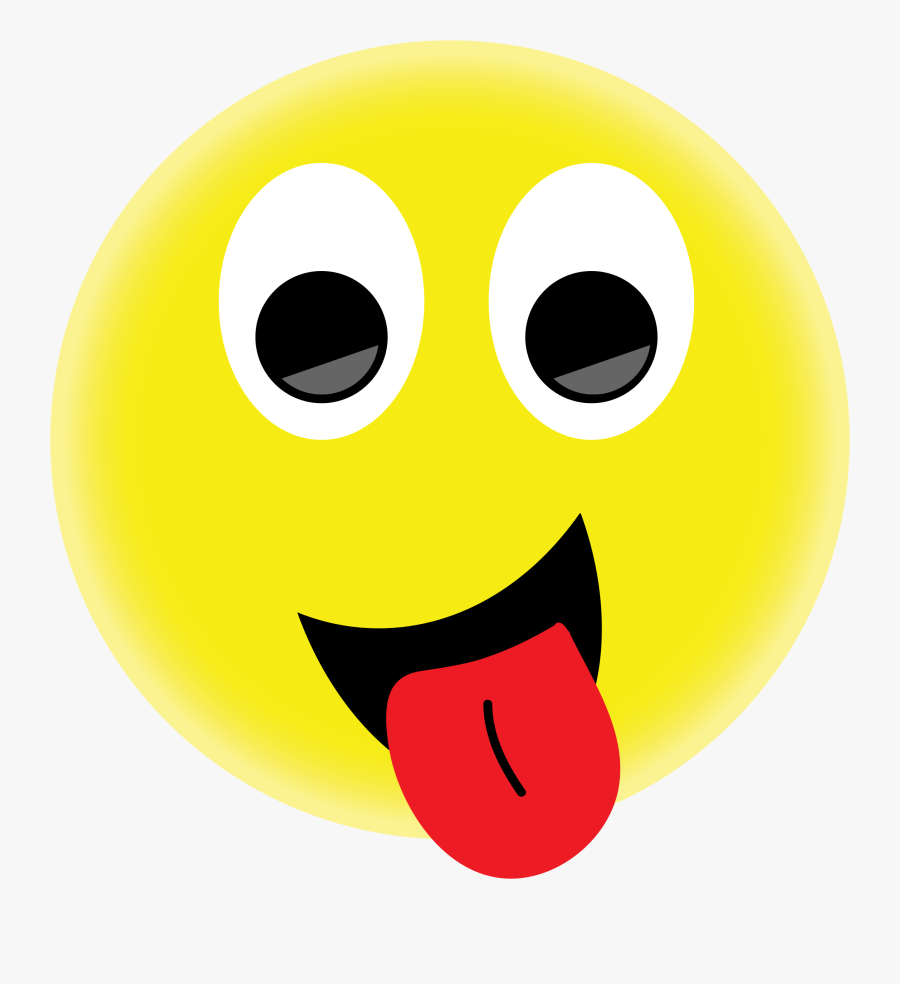 Idea Clipart Smiley Face Free Collection - Smiley Face Tongue Out, Transparent Clipart