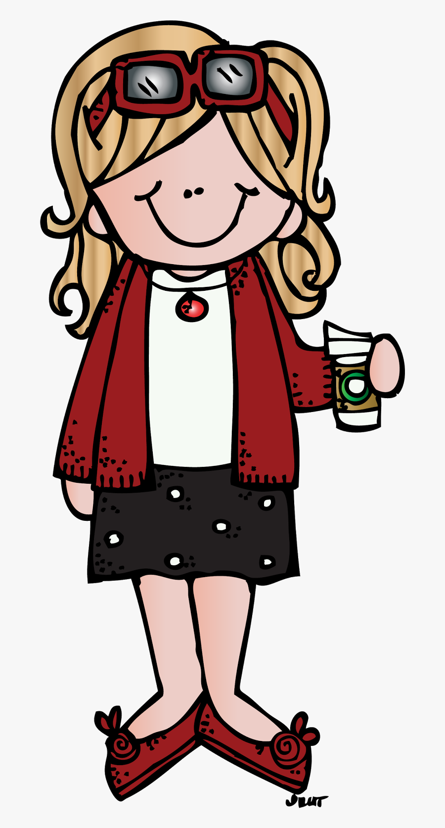 Melonheadz Library Teacher Clipart , Free Transparent Clipart ClipartKey