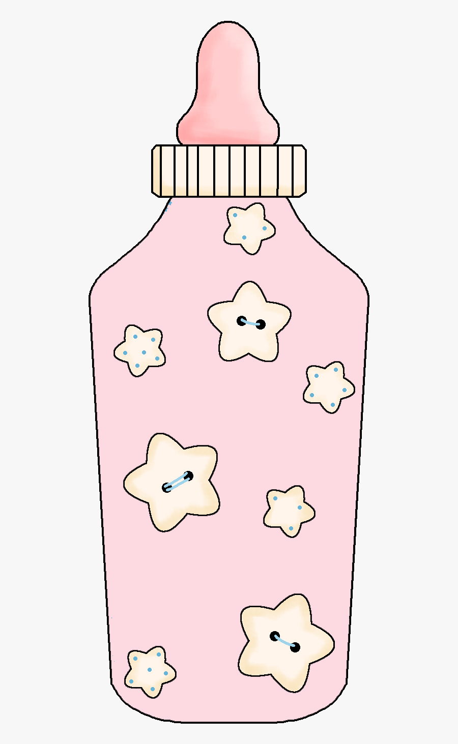 Bottle Baby Things Clip Arts, Transparent Clipart