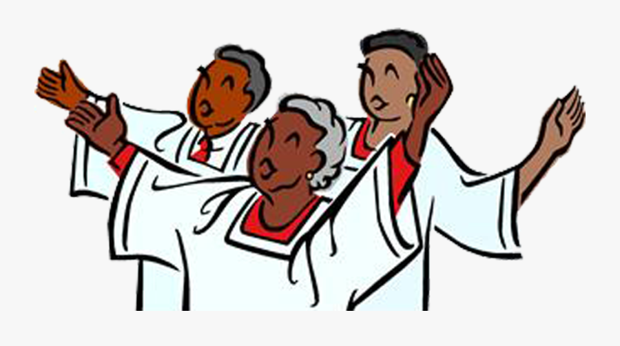 Free Church Choir Singing Clipart - You Shall Not Misuse The Name, Transparent Clipart