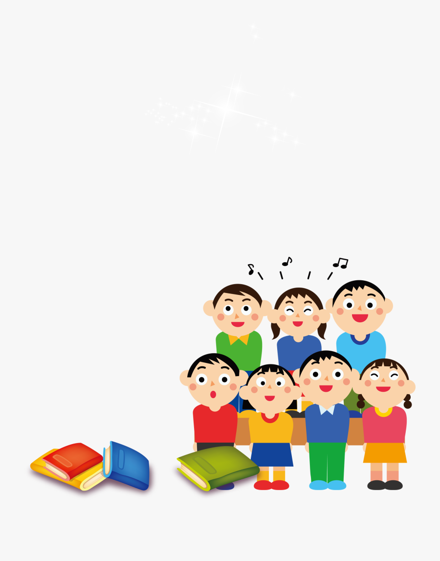 Sing Clipart Childrens Choir - Children Sing Clipart, Transparent Clipart