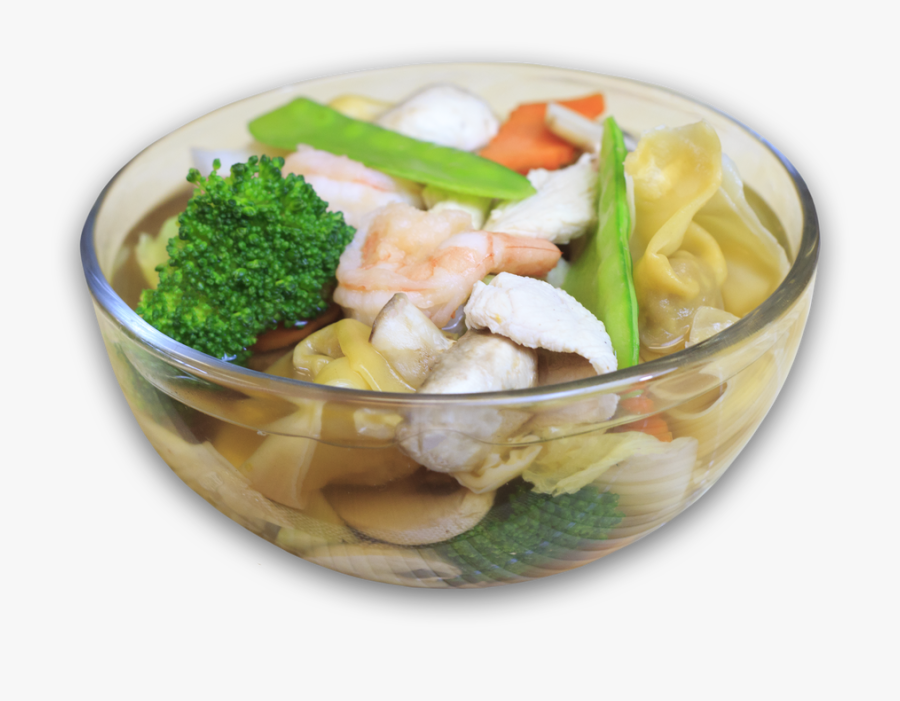 Wor Won Ton Soup - Side Dish, Transparent Clipart