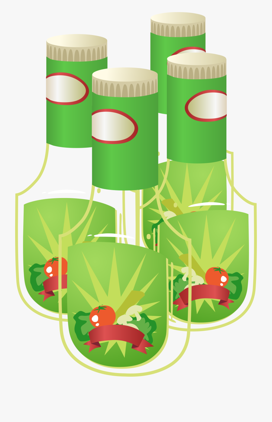 Food,plant,green - Clip Art Salad Dressing, Transparent Clipart