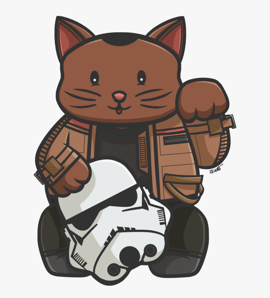 Free Clipart Winking Cat Suitcase - Cartoon, Transparent Clipart