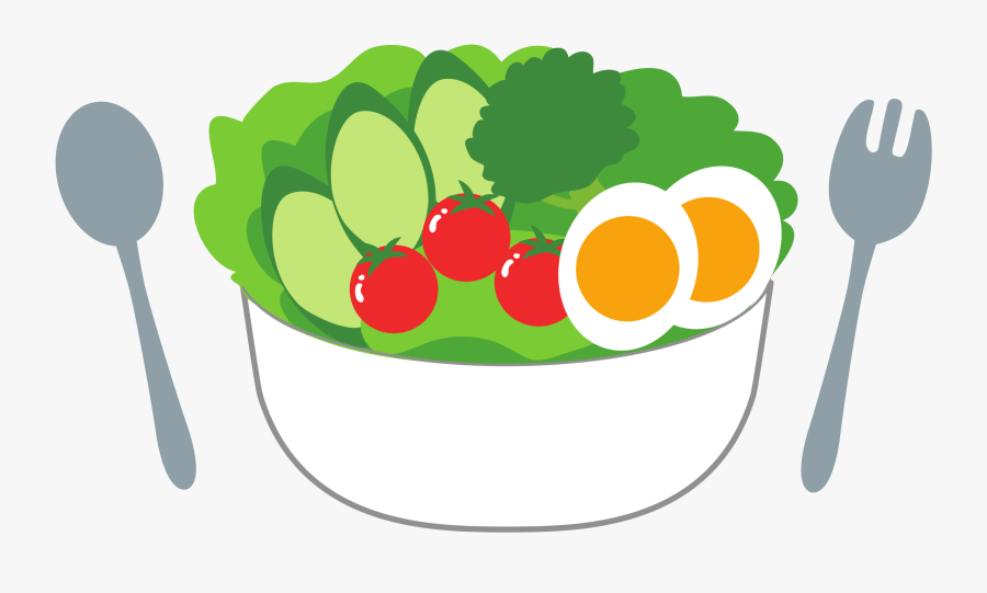 With Fresh Tomatoes And - Salad Clip Art, Transparent Clipart