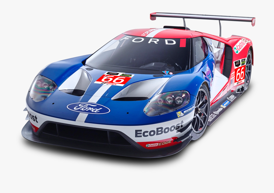 Race Car Png Images - Ford Gt 2005 Le Mans, Transparent Clipart