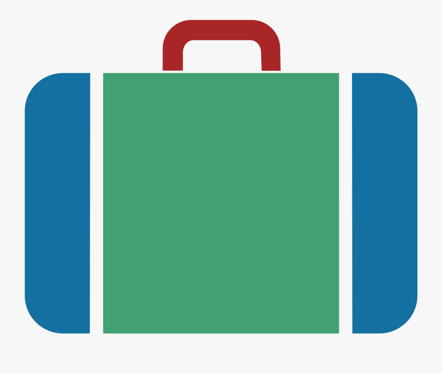 Luggage Clipart Svg - Icon Suitcase, Transparent Clipart