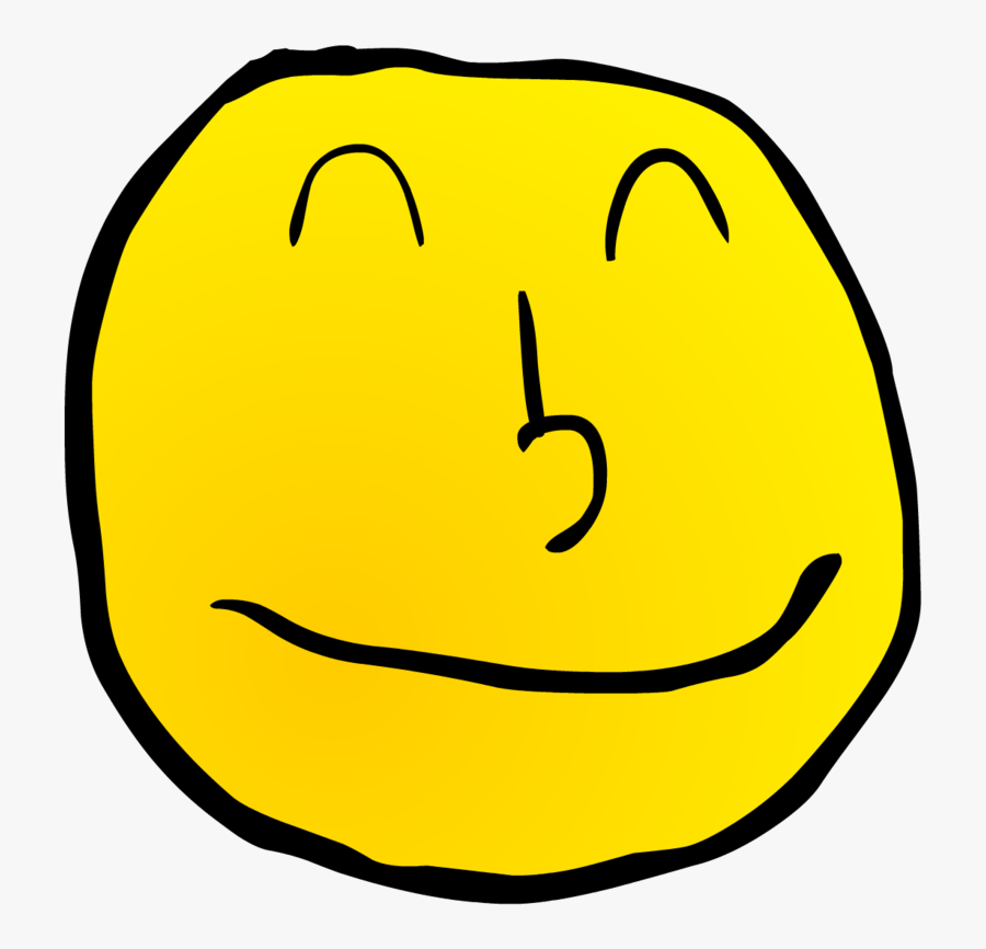 A Happy Smiling Face By Vigorousjammer On Clipart Library - Smiley, Transparent Clipart