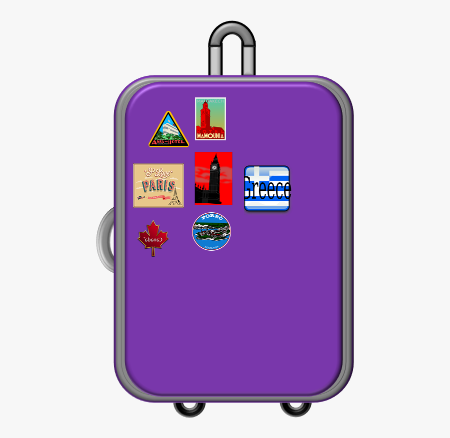 Suitcase Luggage Clipart - Luggage Clipart, Transparent Clipart