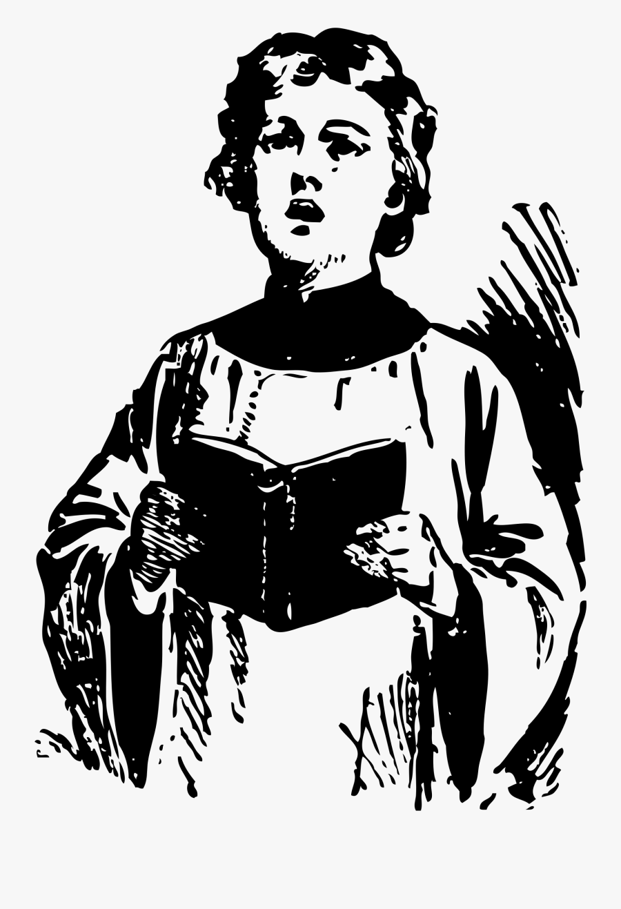 Clip Art Choir Boys, Transparent Clipart