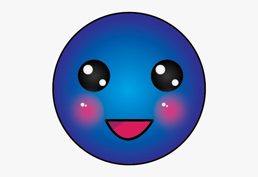 Blue - Smiley - Face - Png - Ministry Of Environment And Forestry, Transparent Clipart