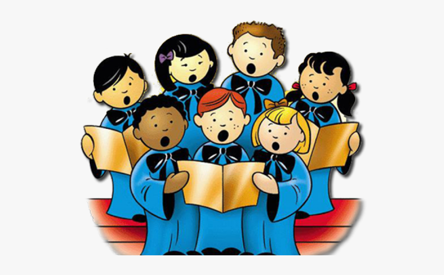 Singing Clipart Church - Christmas Eve Children's Choir, Transparent Clipart