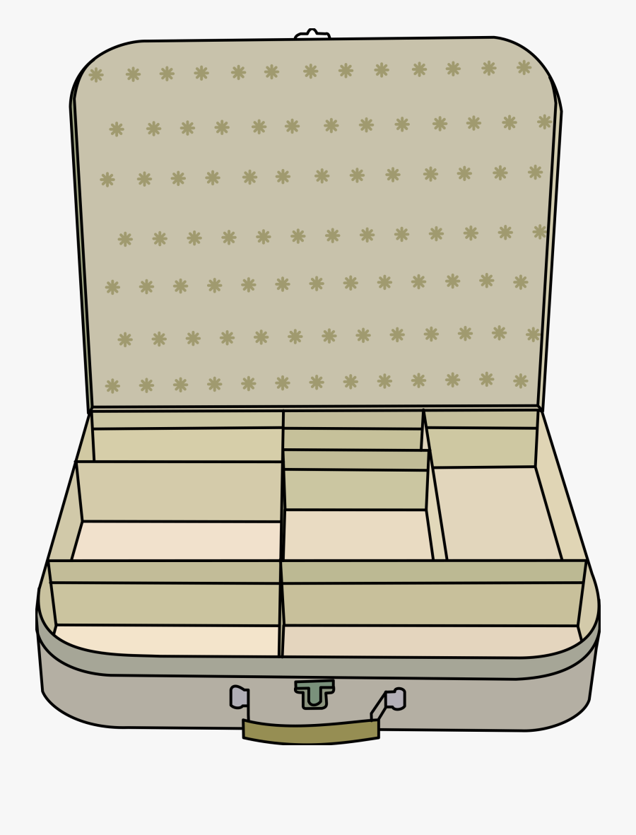 Transparent Suitcase Clipart - Suitcase Clip Art, Transparent Clipart