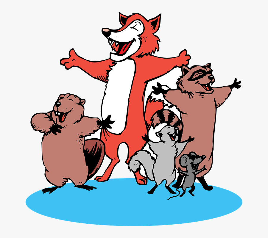 Singing Animals Clipart, Transparent Clipart