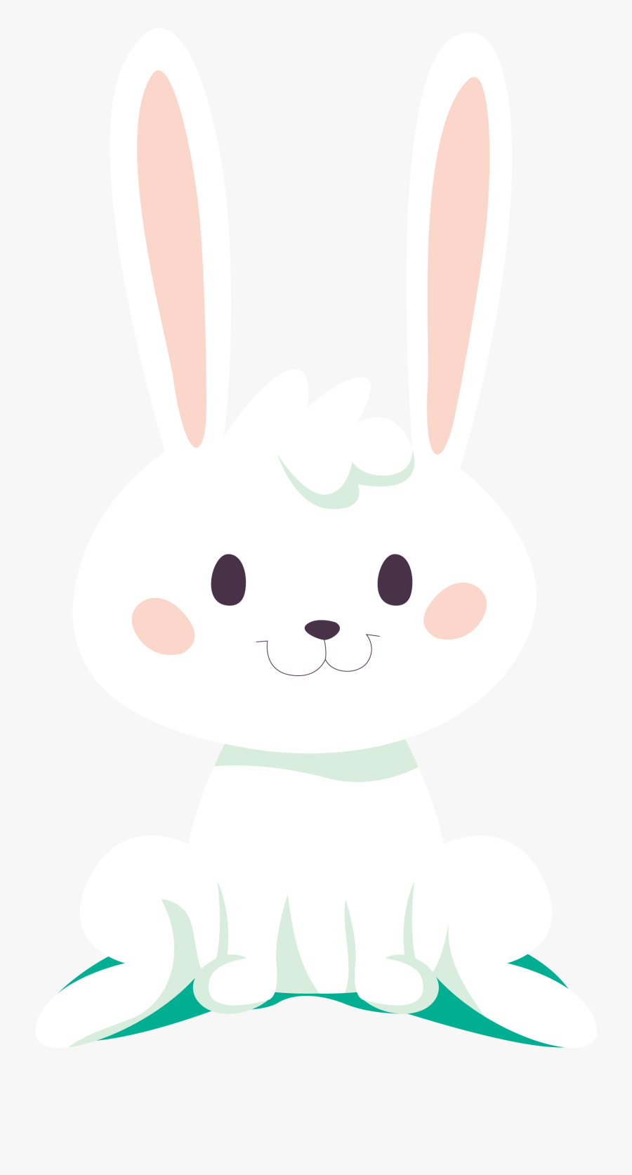 Transparent Easter Png - Rabbit Bunny Clipart Png, Transparent Clipart