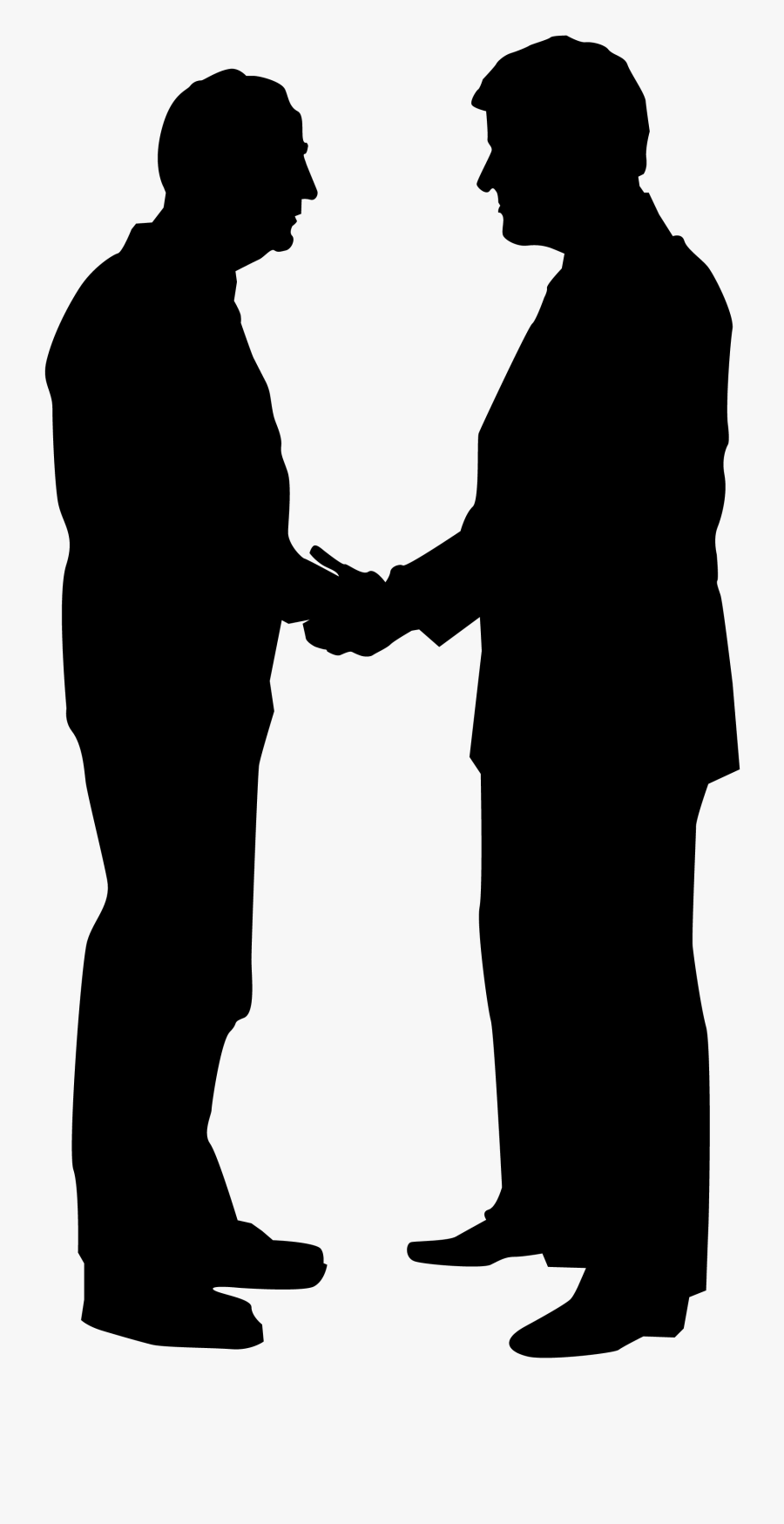 Business People Silhouette Free Clipart Images - Scale Figure Silhouette Png, Transparent Clipart