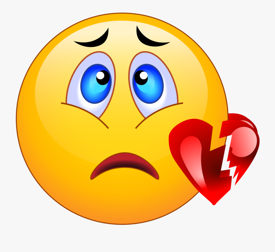 Png Pinterest Smileys Smiley And Emojis - Broken Heart Sad Face Emoji, Transparent Clipart