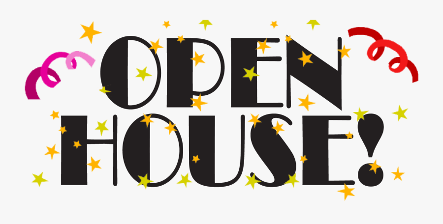 Business Clipart Open House Pencil And In Color Business - Open House, Transparent Clipart