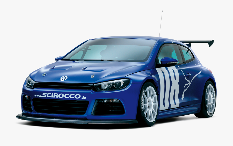 Old Fashioned Volkswagen Race Car Sketch - Volkswagen Scirocco Gt 24, Transparent Clipart