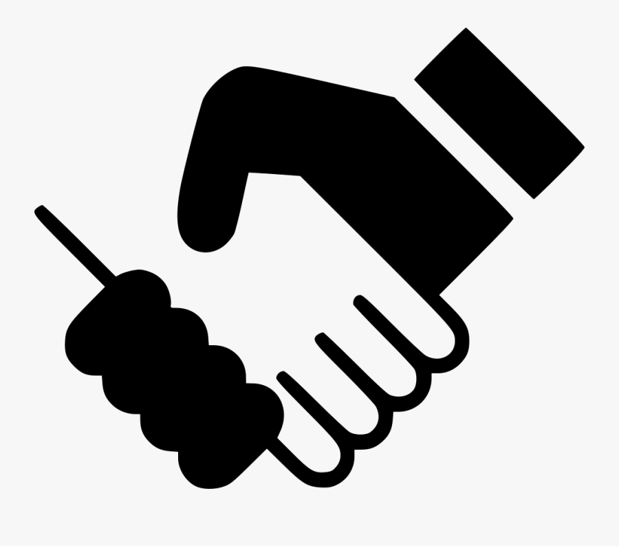 Business Clipart Business Deal - Hand Shaking Logo Png, Transparent Clipart
