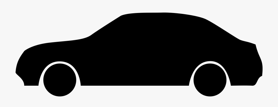 Cars Clipart Silhouette - Car Silhouette, Transparent Clipart