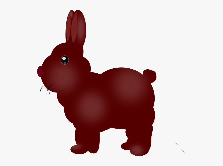 Free Vector Chocolate Bunny Clip Art - Chocolate Clip Art, Transparent Clipart