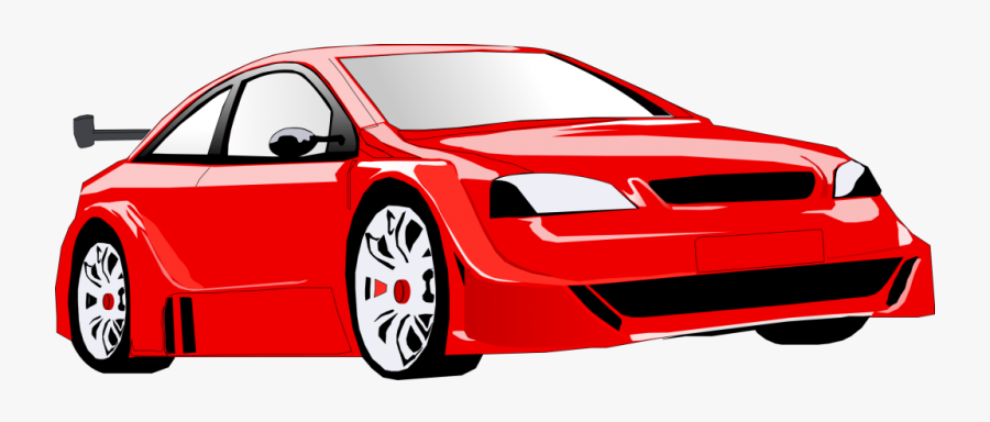 Sports Cars Clipart - Sports Red Car Vector, Transparent Clipart