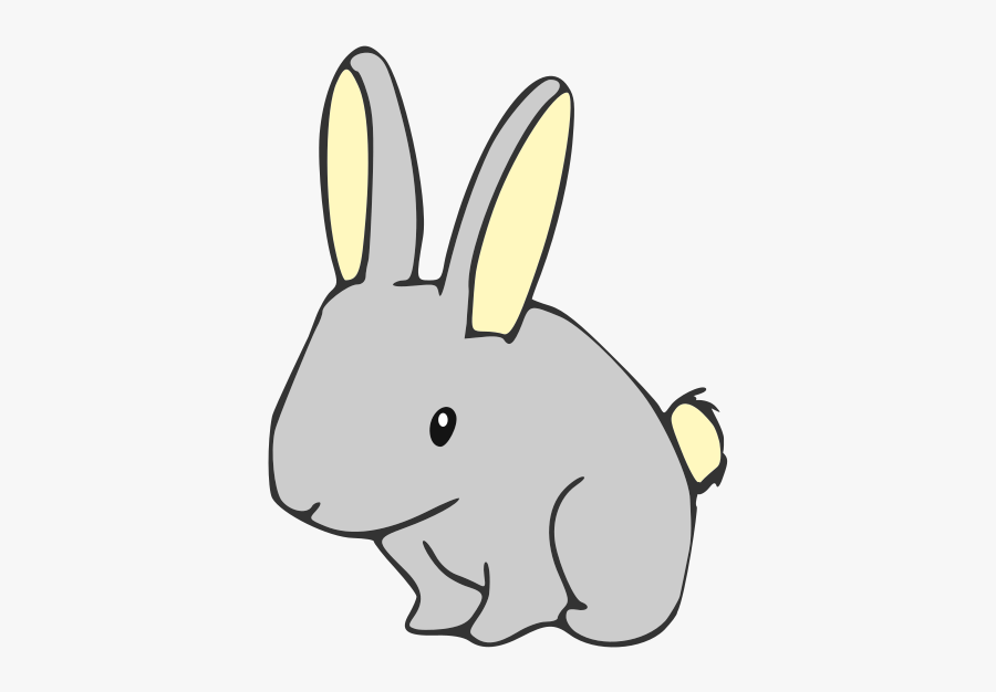 Bunny - Domestic Rabbit, Transparent Clipart