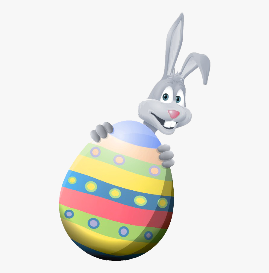 Transparent Easter Rabbit Png - Easter Bunny, Transparent Clipart