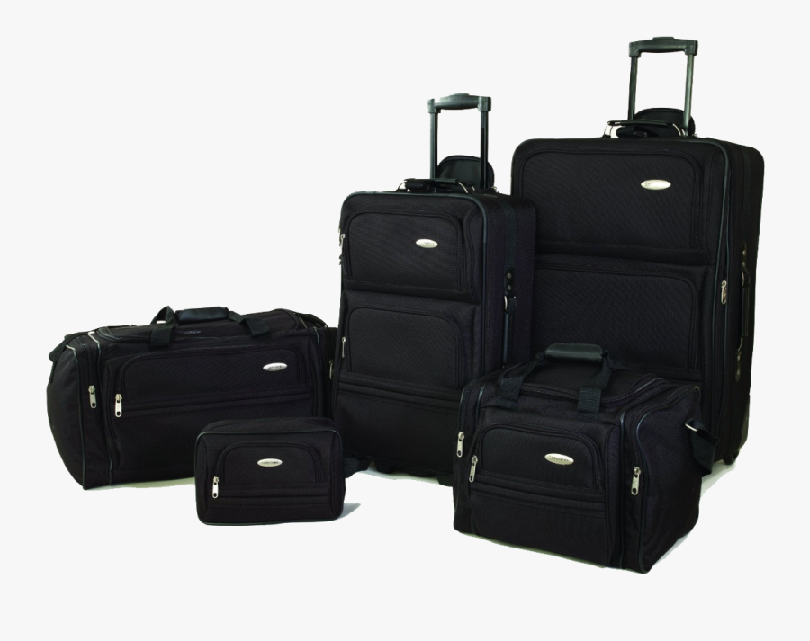 Samsonite 5 Piece Luggage Set, Transparent Clipart